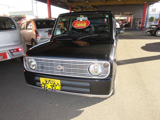 感謝 中古車納車 スズキ ラパン オートバックスカーズ富山