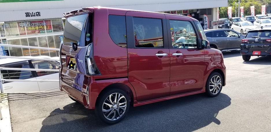 感謝 新車納車 ダイハツ タント オートバックスカーズ富山