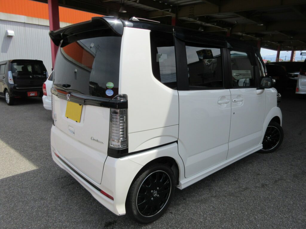 感謝 祝 中古車 納車 ホンダ N Box カスタム ターボ モデル